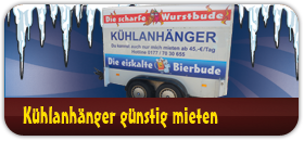 Günstig einen Kühlanhänger / Kühlwagen mieten, / NRW