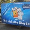 Die eiskalte Bierbude - Bierwagen, Ausschankwagen mieten